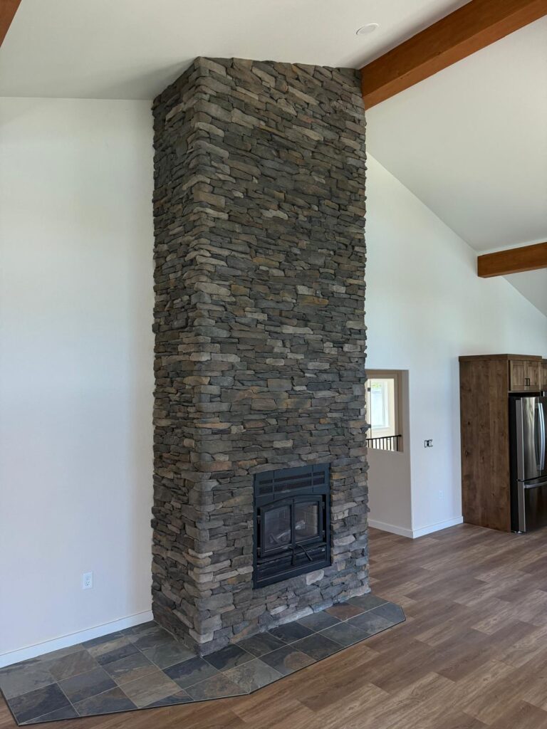 Finished Fireplace Project 2